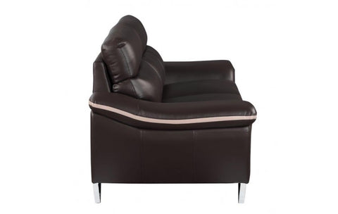 168 - Brown LoveseatModel:  168-BROWN-L