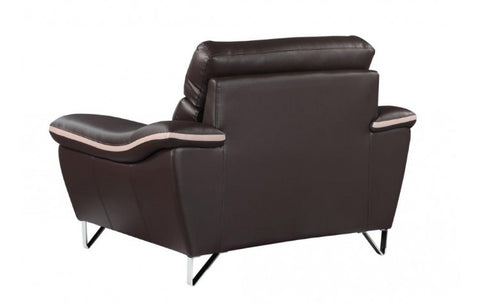168 - Brown ChairModel:  168-BROWN-CH