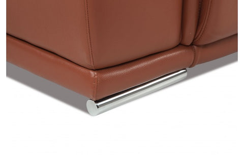 9762 DivanItalia Camel Power Reclining Sofa – Top Grain Italian LeatherModel:  9762-CAMEL-S