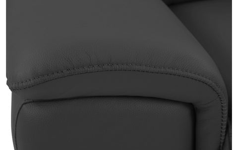 9762 DivanItalia Dark Gray Power Reclining Sofa – Top Grain Italian LeatherModel:  9762-DARK_GRAY-S