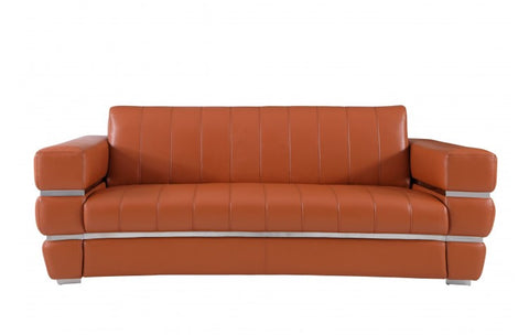 904 DivanItalia Camel Sofa – Top Grain Italian LeatherModel:  904-CAMEL-S
