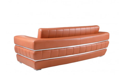 904 DivanItalia Camel Sofa – Top Grain Italian LeatherModel:  904-CAMEL-S