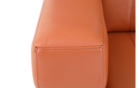 904 DivanItalia Camel Sofa – Top Grain Italian LeatherModel:  904-CAMEL-S