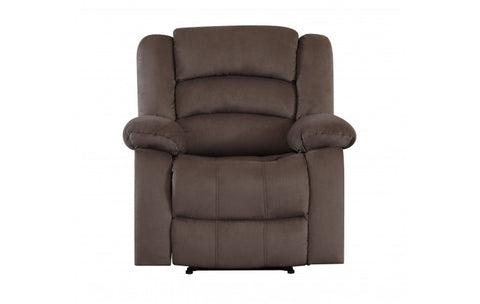 9824 Brown Microfiber Fabric Reclining ChairModel:  9824-BROWN-CH