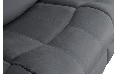 9824 Gray Microfiber Fabric Reclining SofaModel:  9824-GRAY-S