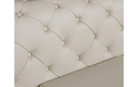 970 DivanItalia BeigeSofa and Loveseat Set – Top Grain Italian LeatherModel:  970-BEIGE-2PC