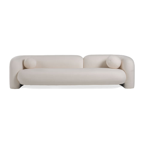 Modrest Khan Modern 4 Seater Off White Fabric Sofa Model VGOD-ZW-22022-S