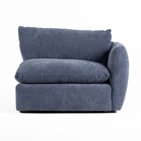 Divani Casa Kinsey Modern Blue Fabric Modular Sectional Sofa Model VGKK-KF.8035-SECT-NAVY