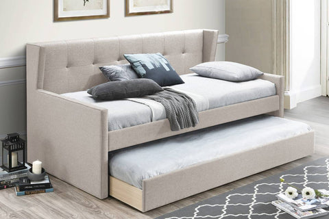 Day Bed with Slats + Trundle Model F9458 By Poundex Furniture