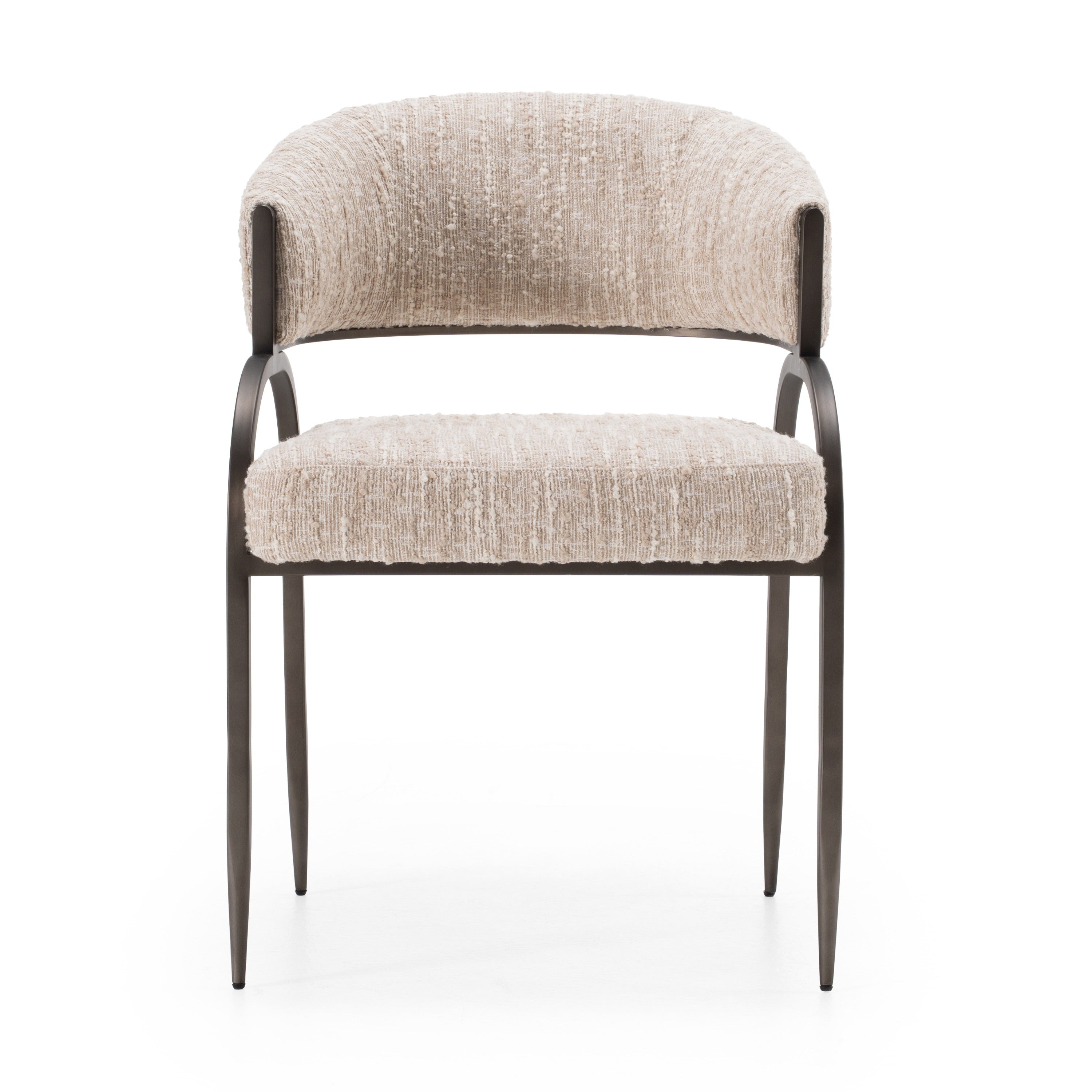 Modrest Kobe Modern Beige Fabric Dining Chair Model VGOD-ZW-24068-BGE