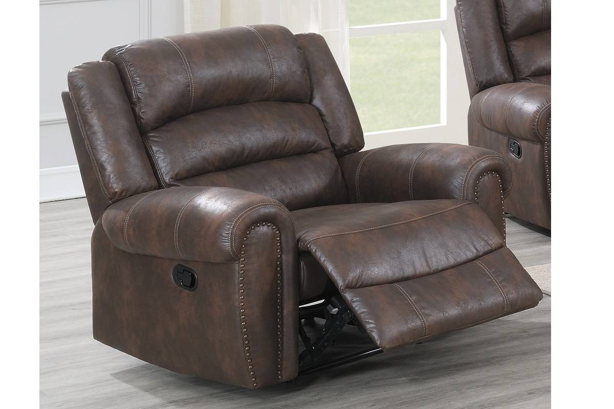 3 Piece Manual Motion Set-Recliner Model F8724 By Poundex Furniture