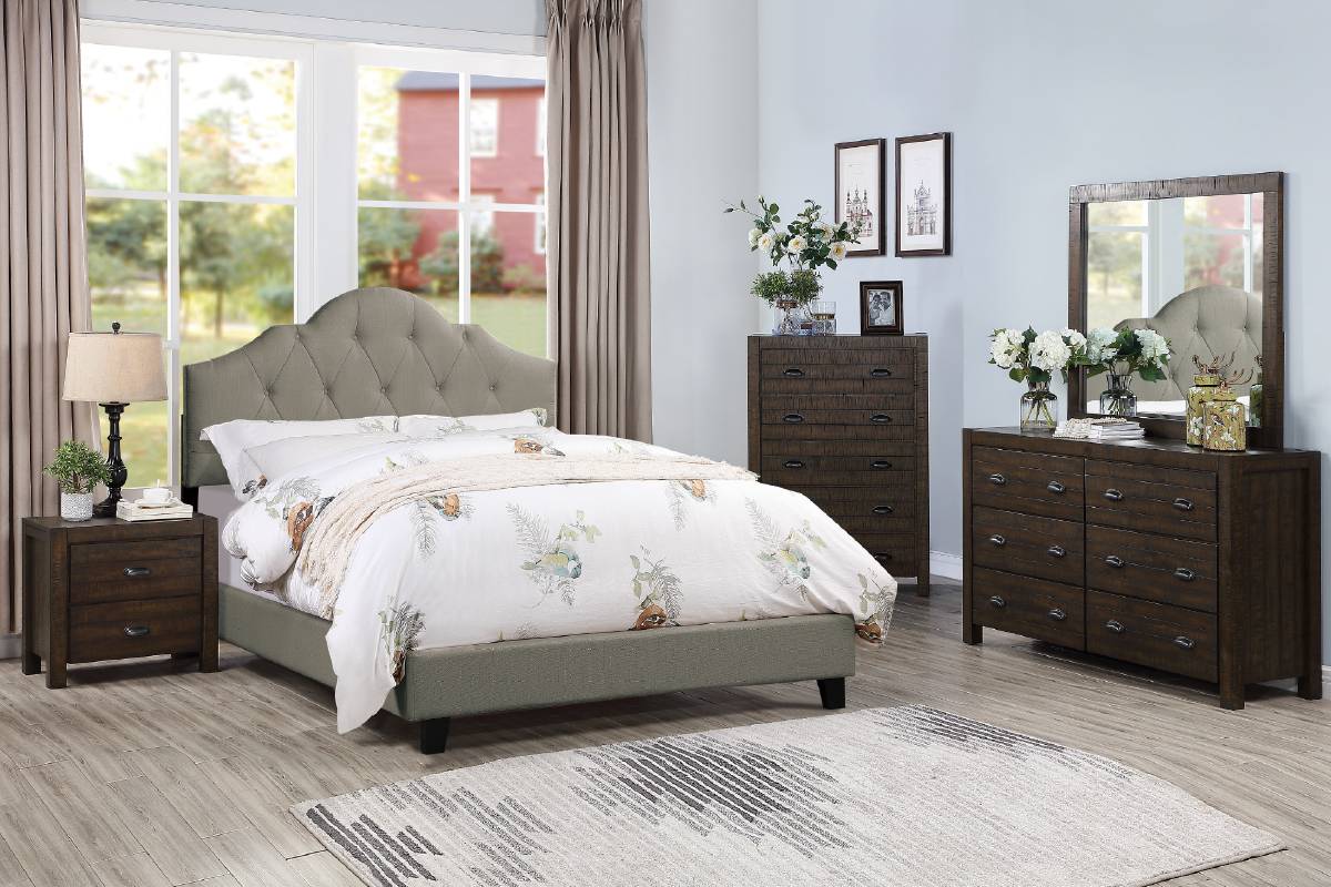 Full Bed Model F9541F By Poundex Furniture