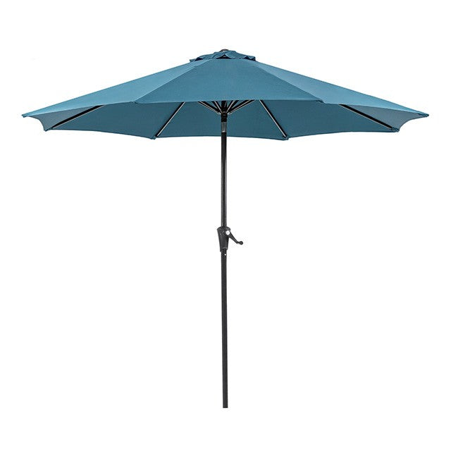 TANO 9' OUTDOOR UMBRELLA + 21" ROUND BASE