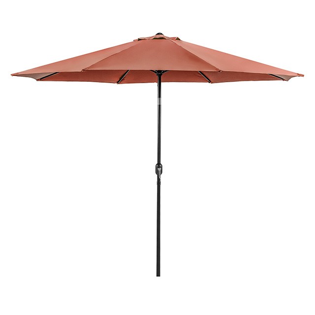 MORA 11' OUTDOOR UMBRELLA + 21" ROUND BASE