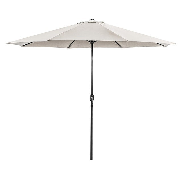 MORA 11' OUTDOOR UMBRELLA + 21" ROUND BASE