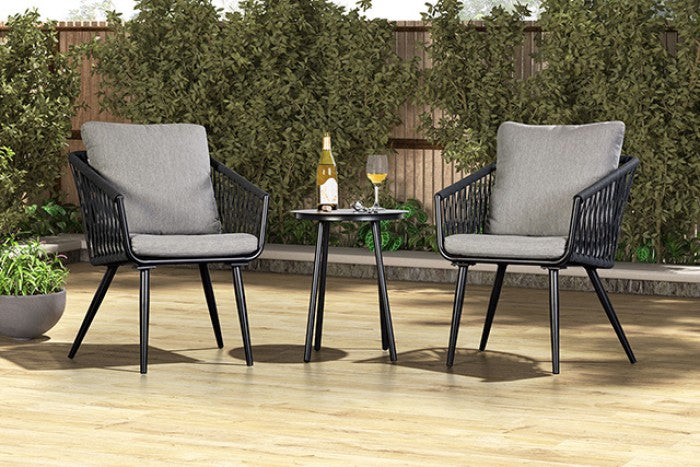 Shani 4 Pc. Conversation Set Model La-A016Lg-3Pk-Chair By Furniture Of America 