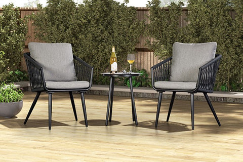 Shani 4 Pc. Conversation Set Model La-A016Lg-3Pk-Chair By Furniture Of America 