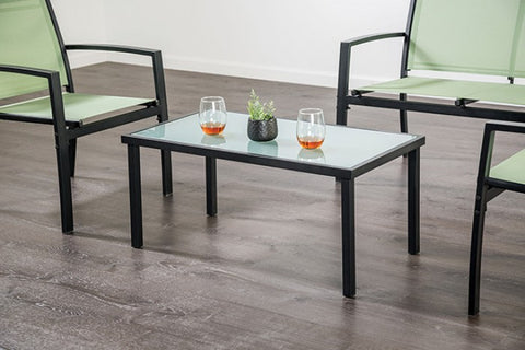 Ibiza 4 Pc. Sling Set K/D Model La-A017Gr-4Pk-Chair By Furniture Of America 