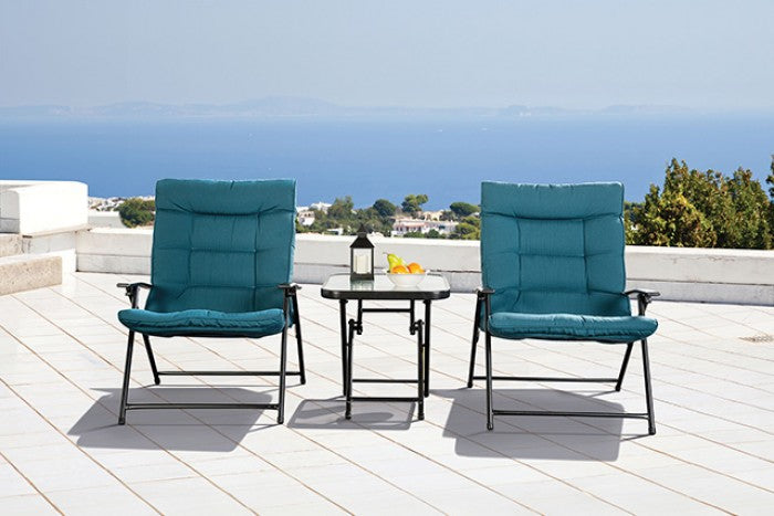 Bastia 3 Pc. Conversation Set Model La-A018Tl-3Pk-Chair By Furniture Of America 