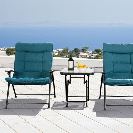 Bastia 3 Pc. Conversation Set Model La-A018Tl-3Pk-Chair By Furniture Of America 