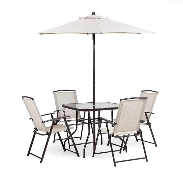 FALLONE 7 PC. OUTDOOR DINING SET