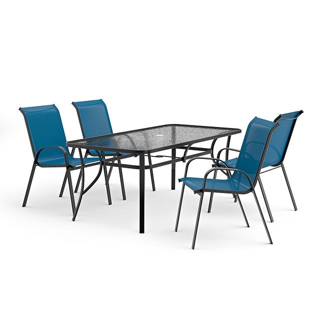 PIERRO 5 PC. OUTDOOR DINING SET