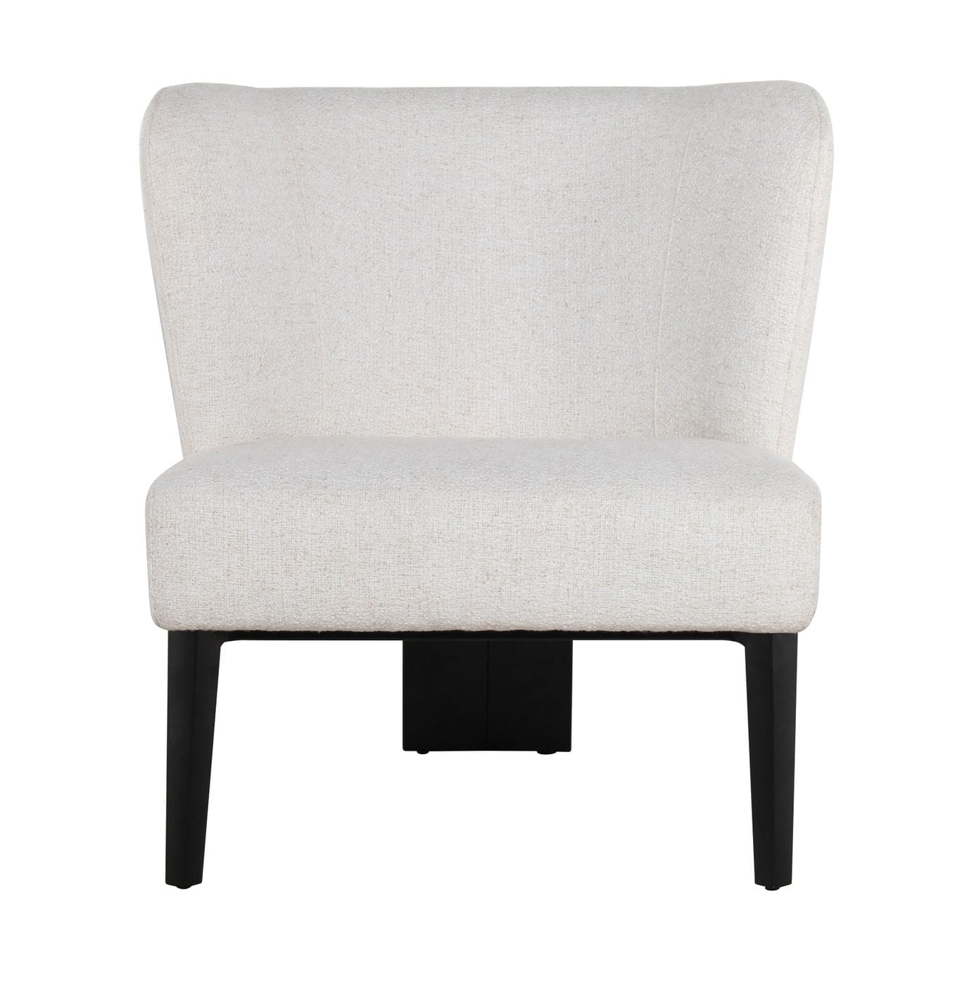Divani Casa Ladean Modern White Accent Chair Model VGEUGD8767BLK-WHT-CH