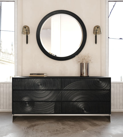 Lamod Cirque Modern Black Ash Dresser Model VGVC-J2368-D