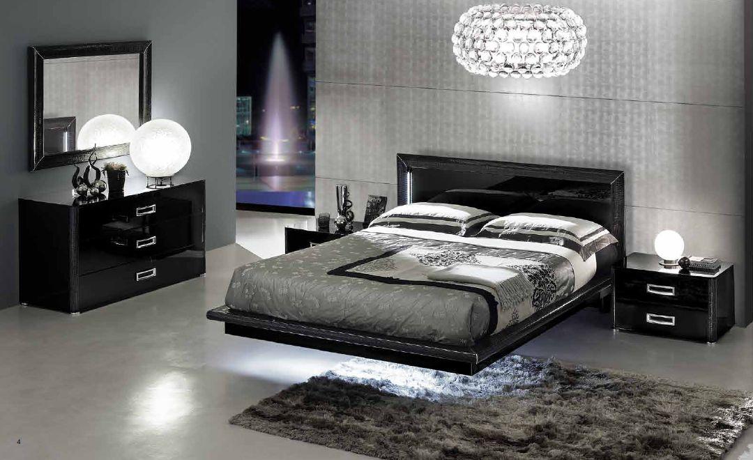 California King La Star Composition 01 Modern Italian Bed Set Model VGCALASTAR01-SET-CK