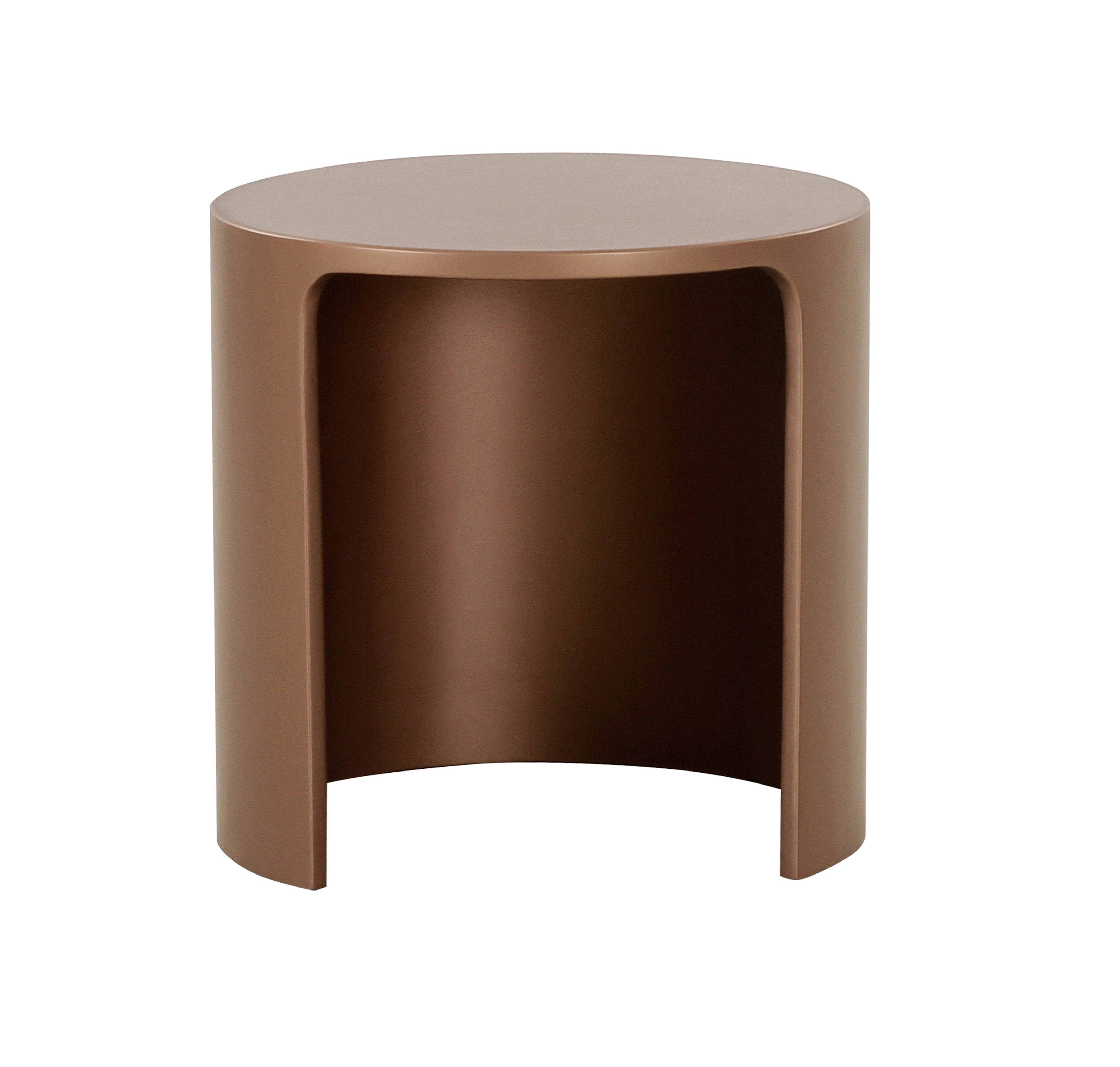 Modrest Laura Modern Round End Table Model VGOD-LZ-280E-ET