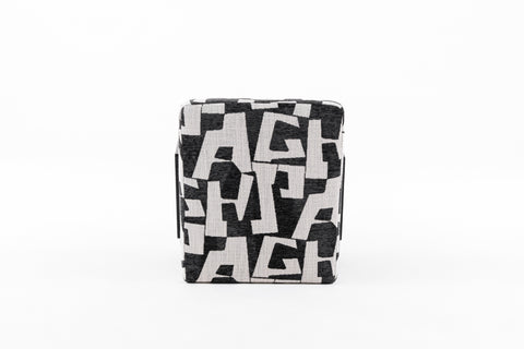 Modrest Leana Modern Black & White Fabric Accent Chair Model VGOD-ZW-23073-BLKWHT