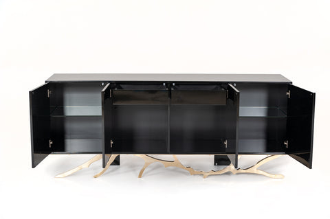 Modrest Legend Modern Black & Gold Buffet By VIG Furniture