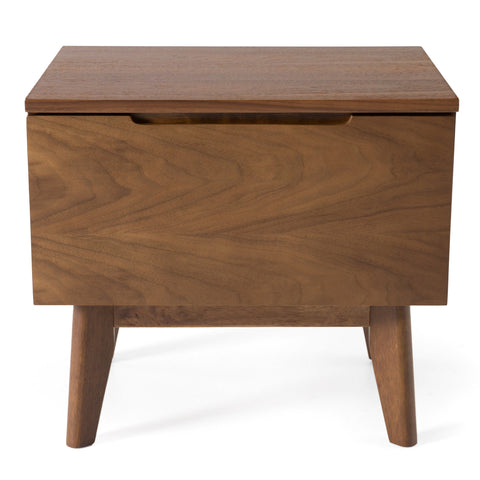 Modrest Lewis Mid Century Modern Walnut Nightstand Model VGMABR-36-NS