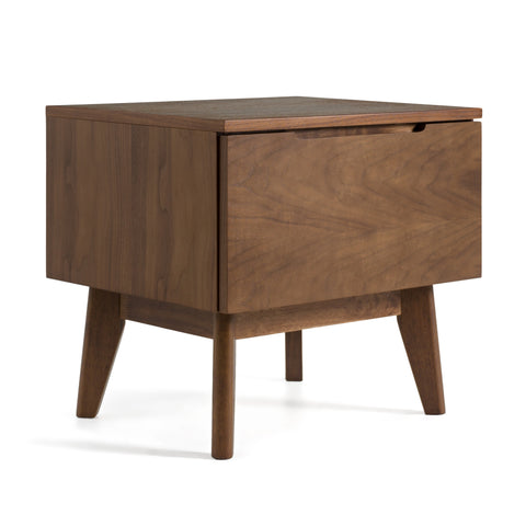 Modrest Lewis Mid Century Modern Walnut Nightstand Model VGMABR-36-NS