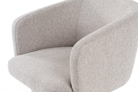 Modrest Linton Modern Light Grey Fabric Dining Chair Model VGOD-ZW-23092-LTGRY