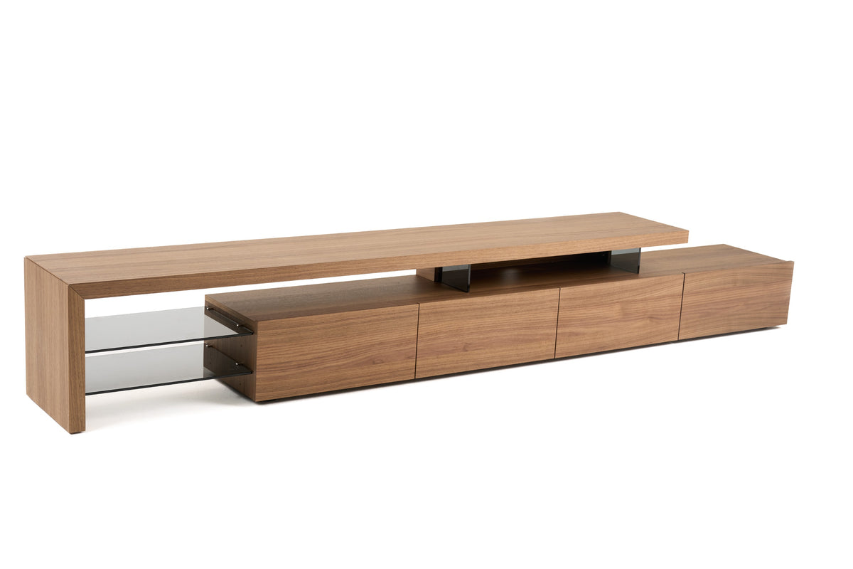 Modrest Loreta Modern Walnut Tv Stand Model VGHB377F3