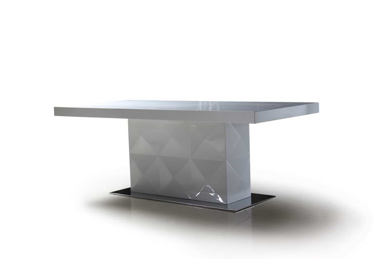 Versus Eva Modern White Lacquer Dining Table Model VGDVEVA-DININGTABLE