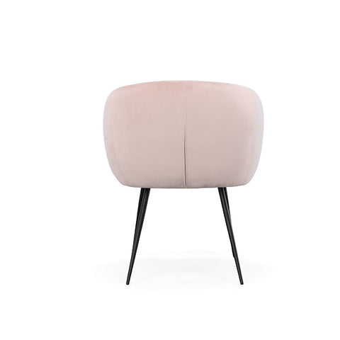 Modrest Luzerne Modern Pink Velvet Dining Chair By VIG Furniture