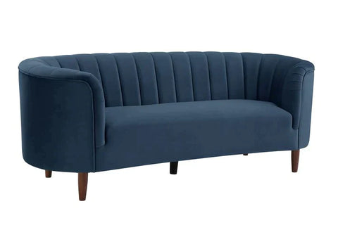 Millephri Blue Velvet Sofa Model LV00169 By ACME Furniture