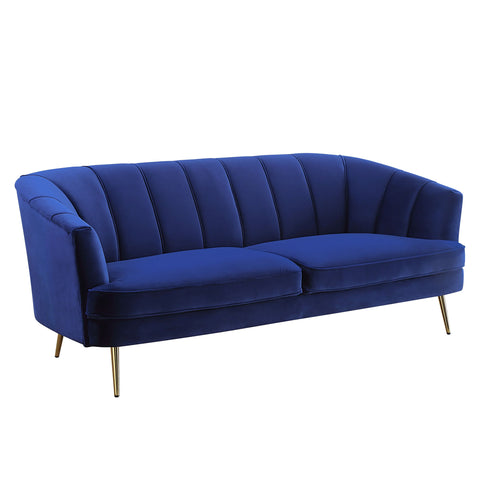Eivor Blue Velvet Sofa Model LV00210 By ACME Furniture