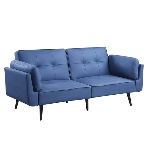 Nafisa Blue Fabric Sofa Model LV00823 By ACME Furniture