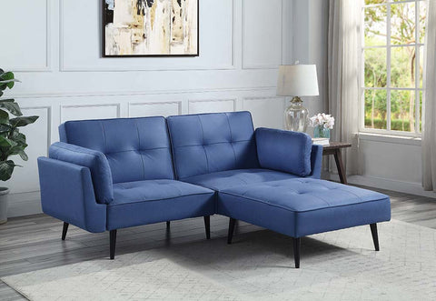 ACME Nafisa Blue Fabric Nafisa Sofa  Model LV00823