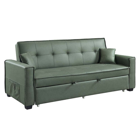 ACME Octavio Green Fabric Octavio Sofa  Model LV00824