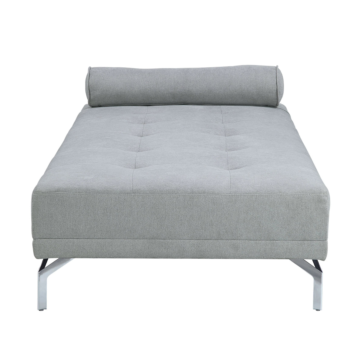 Quenti Gray Melange Velvet Futon Model LV00826 By ACME Furniture