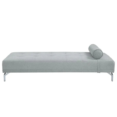 Quenti Gray Melange Velvet Futon Model LV00826 By ACME Furniture