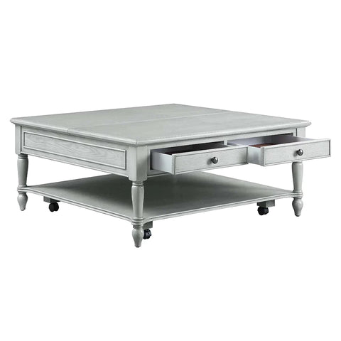 Ramiro Rustic Gray Finish Coffee Table Model LV00889 By ACME Furniture