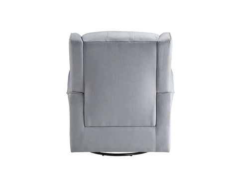Zeger Gray Fabric Swivel Chair Model LV00924 By ACME Furniture
