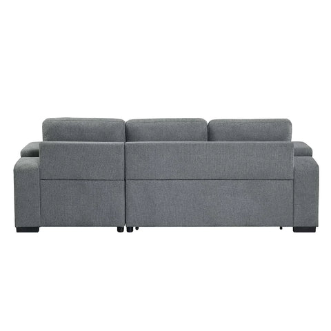 Kabira Gray Fabric Sectional Sofa Model LV00970 By ACME Furniture