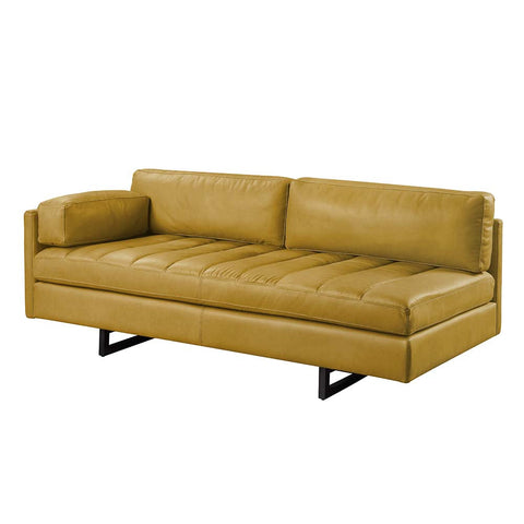 ACME Radia Turmeric Top Grain Leather Radia Sofa Model LV01022