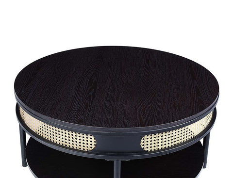 Colson Black Finish  Coffee Table Model LV01076 By ACME Furniture